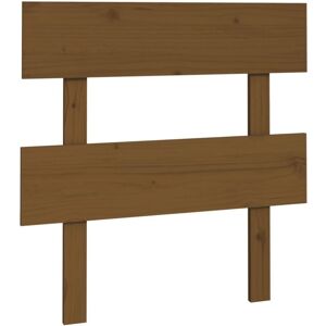 JINLEFU Bed Headboard Honey Brown 93.5x3x81 cm Solid Wood Pine vidaXL JINLEFU Bed Headboard Honey Brown 93.5x3x81 cm Solid Wood Pine vidaXL