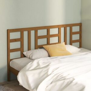 JINLEFU Bed Headboard Honey Brown 206x4x100 cm Solid Wood Pine vidaXL JINLEFU Bed Headboard Honey Brown 206x4x100 cm Solid Wood Pine vidaXL