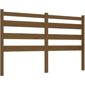 JINLEFU Bed Headboard Honey Brown 126x4x100 cm Solid Wood Pine vidaXL JINLEFU Bed Headboard Honey Brown 126x4x100 cm Solid Wood Pine vidaXL