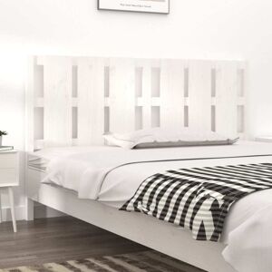 JINLEFU Bed Headboard White 185.5x4x100 cm Solid Wood Pine vidaXL JINLEFU Bed Headboard White 185.5x4x100 cm Solid Wood Pine vidaXL