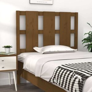 JINLEFU Bed Headboard Honey Brown 95.5x4x100 cm Solid Wood Pine vidaXL JINLEFU Bed Headboard Honey Brown 95.5x4x100 cm Solid Wood Pine vidaXL