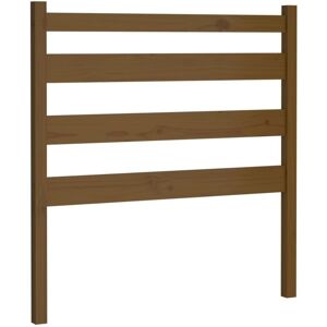JINLEFU Bed Headboard Honey Brown 106x4x100 cm Solid Wood Pine vidaXL JINLEFU Bed Headboard Honey Brown 106x4x100 cm Solid Wood Pine vidaXL