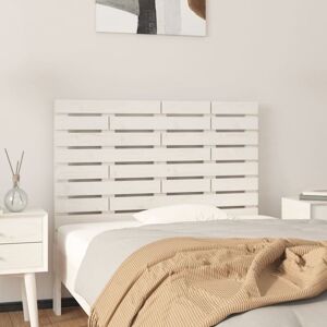 JINLEFU Wall Headboard White 96x3x63 cm Solid Wood Pine vidaXL JINLEFU Wall Headboard White 96x3x63 cm Solid Wood Pine vidaXL