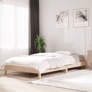 Stack Bed without Mattress 100x200 cm Solid Wood Pine Vidaxl Stack Bed without Mattress 100x200 cm Solid Wood Pine Vidaxl