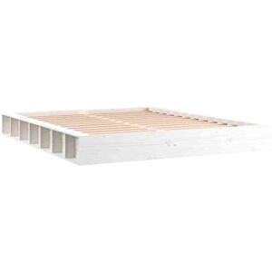 Bed Frame without Mattress White 160x200 cm Solid Wood Vidaxl Bed Frame without Mattress White 160x200 cm Solid Wood Vidaxl