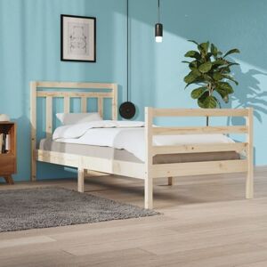 Bed Frame without Mattress 100x200 cm Solid Wood Vidaxl Bed Frame without Mattress 100x200 cm Solid Wood Vidaxl