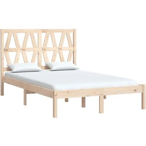 3103993 Bed Frame without Mattress Solid Wood 120x200 cm (810012+818610) vidaXL 3103993 Bed Frame without Mattress Solid Wood 120x200 cm (810012+818610) vidaXL