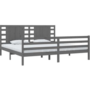 vidaXL Solid Wood Pine Bed Frame - Bed Type vidaXL Solid Wood Pine Bed Frame - Bed Type