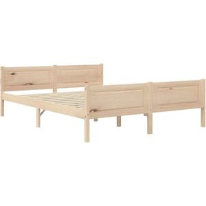 Bed Frame without Mattress Solid Pinewood 160x200 cm Vidaxl Bed Frame without Mattress Solid Pinewood 160x200 cm Vidaxl
