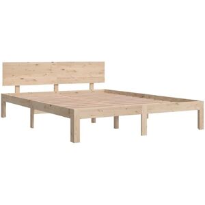 Bed Frame without Mattress 150x200cm King Size Vidaxl Bed Frame without Mattress 150x200cm King Size Vidaxl