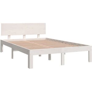 Bed Frame without Mattress White 120x190cm Small Double Vidaxl Bed Frame without Mattress White 120x190cm Small Double Vidaxl
