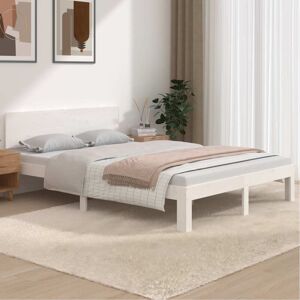 Bed Frame without Mattress White 150x200cm King Size Vidaxl Bed Frame without Mattress White 150x200cm King Size Vidaxl