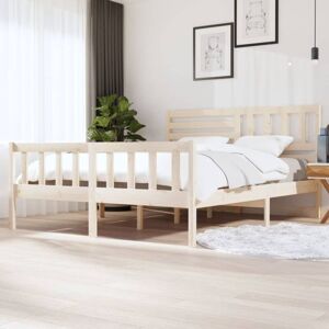 Bed Frame without Mattress Super King Solid Wood Vidaxl Bed Frame without Mattress Super King Solid Wood Vidaxl
