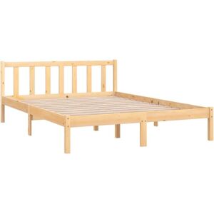 810082 Bed Frame without Mattress Solid Wood 140x200 cm Vidaxl 810082 Bed Frame without Mattress Solid Wood 140x200 cm Vidaxl