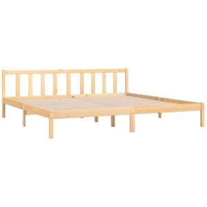 Bed Frame without Mattress Solid Wood Super King Size Vidaxl Bed Frame without Mattress Solid Wood Super King Size Vidaxl