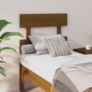 Bed Headboard Honey Brown 103.5x3x81 cm Solid Wood Pine Vidaxl Bed Headboard Honey Brown 103.5x3x81 cm Solid Wood Pine Vidaxl