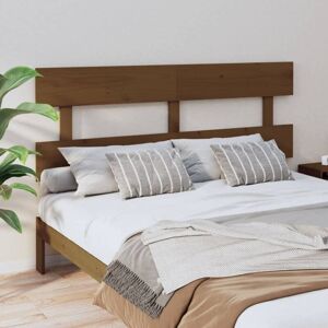 Bed Headboard Honey Brown 154x3x81 cm Solid Wood Pine vidaXL Bed Headboard Honey Brown 154x3x81 cm Solid Wood Pine vidaXL