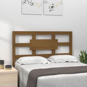 Bed Headboard Honey Brown 80.5x4x100 cm Solid Wood Pine Vidaxl Bed Headboard Honey Brown 80.5x4x100 cm Solid Wood Pine Vidaxl
