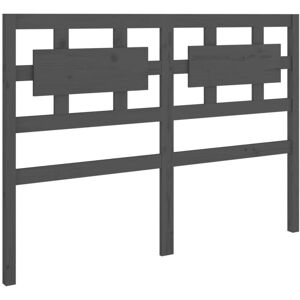 Bed Headboard Grey 185.5x4x100 cm Solid Wood Pine Vidaxl Bed Headboard Grey 185.5x4x100 cm Solid Wood Pine Vidaxl