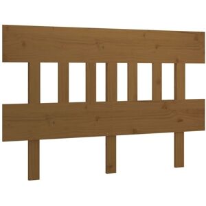 Bed Headboard Honey Brown 153.5x3x81 cm Solid Wood Pine vidaXL Bed Headboard Honey Brown 153.5x3x81 cm Solid Wood Pine vidaXL