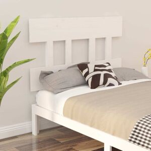 Bed Headboard White 103.5x3x81 cm Solid Wood Pine Vidaxl Bed Headboard White 103.5x3x81 cm Solid Wood Pine Vidaxl