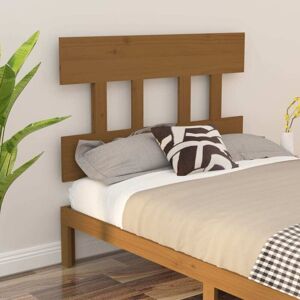 Bed Headboard Honey Brown 103.5x3x81 cm Solid Wood Pine Vidaxl Bed Headboard Honey Brown 103.5x3x81 cm Solid Wood Pine Vidaxl