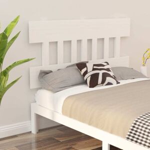 Bed Headboard White 143.5x3x81 cm Solid Wood Pine Vidaxl Bed Headboard White 143.5x3x81 cm Solid Wood Pine Vidaxl