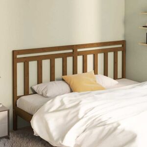 Bed Headboard Honey Brown 206x4x100 cm Solid Wood Pine Vidaxl Bed Headboard Honey Brown 206x4x100 cm Solid Wood Pine Vidaxl