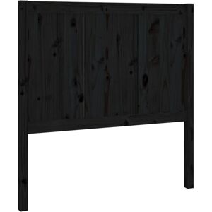 Bed Headboard Black 95.5x4x100 cm Solid Pine Wood Vidaxl Bed Headboard Black 95.5x4x100 cm Solid Pine Wood Vidaxl
