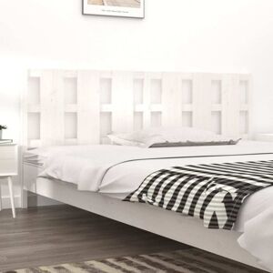 Bed Headboard White 205.5x4x100 cm Solid Wood Pine Vidaxl Bed Headboard White 205.5x4x100 cm Solid Wood Pine Vidaxl
