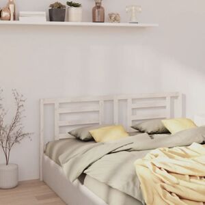 Bed Headboard White 206x4x100 cm Solid Pine Wood Vidaxl Bed Headboard White 206x4x100 cm Solid Pine Wood Vidaxl
