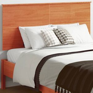Headboard Wax Brown 120 cm Solid Wood Pine vidaXL Headboard Wax Brown 120 cm Solid Wood Pine vidaXL
