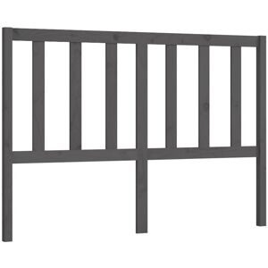 Bed Headboard Grey 146x4x100 cm Solid Wood Pine Vidaxl Bed Headboard Grey 146x4x100 cm Solid Wood Pine Vidaxl