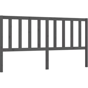 Bed Headboard Grey 186x4x100 cm Solid Wood Pine Vidaxl Bed Headboard Grey 186x4x100 cm Solid Wood Pine Vidaxl