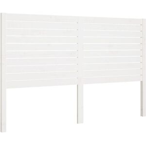 vidaXL White Solid Pine Wood Bed Headboard - Bed Headboard vidaXL White Solid Pine Wood Bed Headboard - Bed Headboard