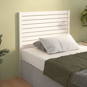 Bed Headboard White 81x4x100 cm Solid Wood Pine Vidaxl Bed Headboard White 81x4x100 cm Solid Wood Pine Vidaxl