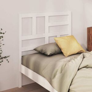 Bed Headboard White 96x4x104 cm Solid Wood Pine Vidaxl Bed Headboard White 96x4x104 cm Solid Wood Pine Vidaxl