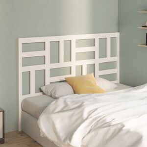 Bed Headboard White 126x4x104 cm Solid Wood Pine Vidaxl Bed Headboard White 126x4x104 cm Solid Wood Pine Vidaxl