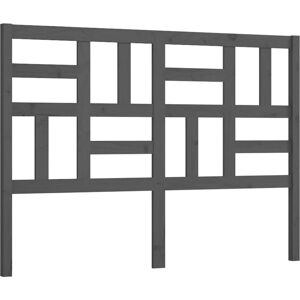 Bed Headboard Grey 126x4x104 cm Solid Wood Pine Vidaxl Bed Headboard Grey 126x4x104 cm Solid Wood Pine Vidaxl