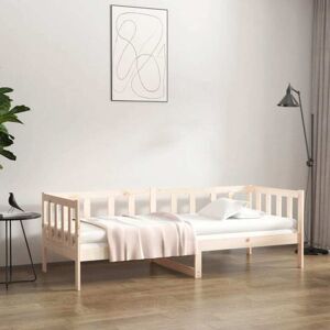 Day Bed without Mattress 80x200cm Solid Wood Pine Vidaxl Day Bed without Mattress 80x200cm Solid Wood Pine Vidaxl