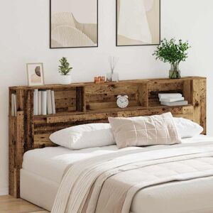Headboard Cabinet Old Wood 220x18,5x104,5 cm Vidaxl Headboard Cabinet Old Wood 220x18,5x104,5 cm Vidaxl