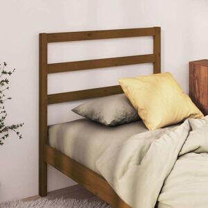 Bed Headboard Honey Brown 106x4x100 cm Solid Wood Pine Vidaxl Bed Headboard Honey Brown 106x4x100 cm Solid Wood Pine Vidaxl
