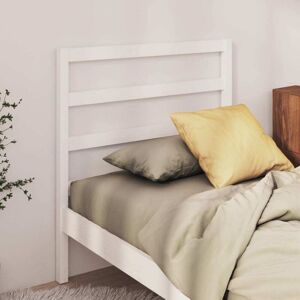 Bed Headboard White 96x4x100 cm Solid Wood Pine Vidaxl Bed Headboard White 96x4x100 cm Solid Wood Pine Vidaxl