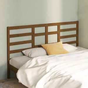 Bed Headboard Honey Brown 206x4x104 cm Solid Wood Pine Vidaxl Bed Headboard Honey Brown 206x4x104 cm Solid Wood Pine Vidaxl