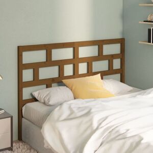 Jinlefu - Bed Headboard Honey Brown 166x4x100 cm Solid Wood Pine vidaXL Jinlefu - Bed Headboard Honey Brown 166x4x100 cm Solid Wood Pine vidaXL