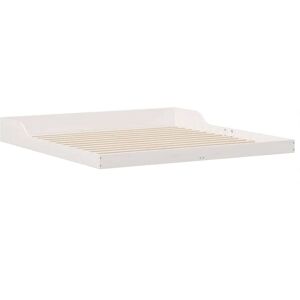 Bed Frame White 180 x 220 cm Solid pine wood vidaXL Bed Frame White 180 x 220 cm Solid pine wood vidaXL