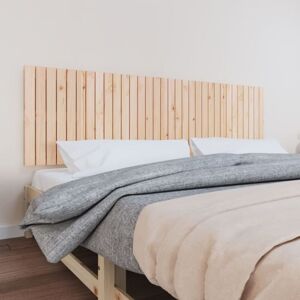 vidaXL Solid Wood Pine Wall Headboard Bed Header - Wall Headboard vidaXL Solid Wood Pine Wall Headboard Bed Header - Wall Headboard