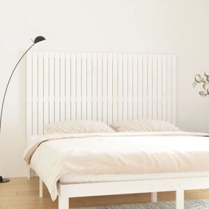 Wall Headboard White 185x3x110 cm Solid Wood Pine Vidaxl Wall Headboard White 185x3x110 cm Solid Wood Pine Vidaxl