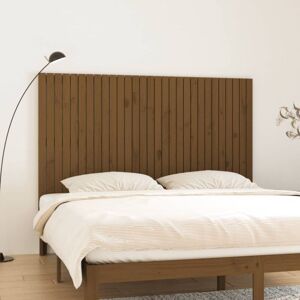 Wall Headboard Honey Brown 185x3x110 cm Solid Wood Pine Vidaxl Wall Headboard Honey Brown 185x3x110 cm Solid Wood Pine Vidaxl