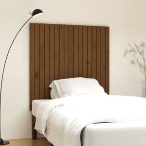 Wall Headboard Honey Brown 108x3x110 cm Solid Wood Pine Vidaxl Wall Headboard Honey Brown 108x3x110 cm Solid Wood Pine Vidaxl